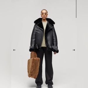 The Arrivals Leather Shearling Jacket Moya V! Great condition!